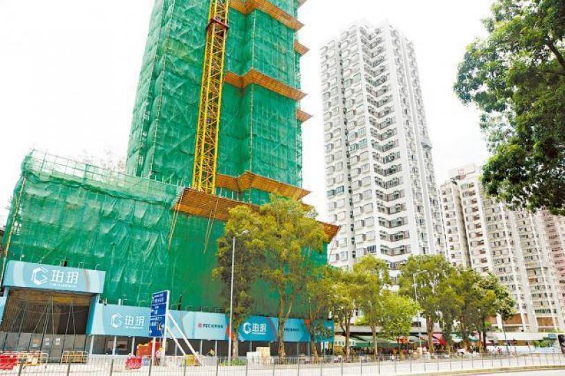 ■大圍癲價劏房盤珀玥首推50伙。資料圖片 ■大圍癲價劏房盤珀玥首推50伙。資料圖片