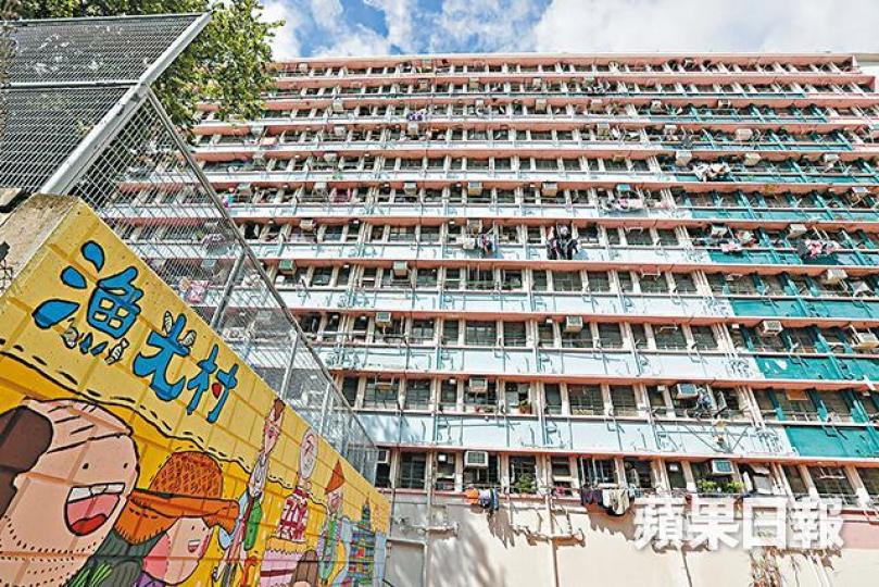 ■漁光村約200個空置單位將變暫租住屋。何頴賢攝 ■漁光村約200個空置單位將變暫租住屋。何頴賢攝