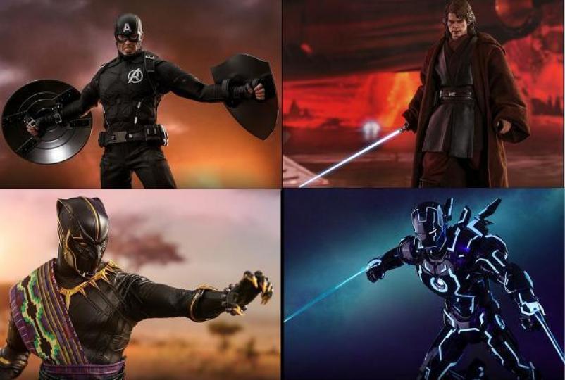 ■Hottoys將於動漫電玩節2018推出四款限定Figure。互聯網圖片 ■Hottoys將於動漫電玩節2018推出四款限定Figure。互聯網圖片