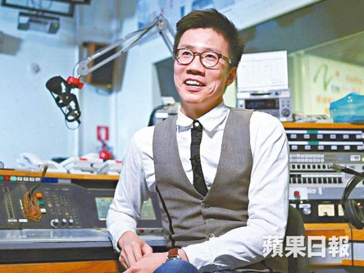 ■曾志豪早前在電台錯誤開咪爆粗。資料圖片 ■曾志豪早前在電台錯誤開咪爆粗。資料圖片