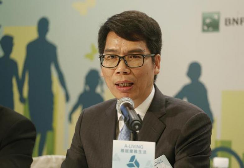 ■雅生活服務聯席主席黃奉潮。 資料圖片 ■雅生活服務聯席主席黃奉潮。 資料圖片