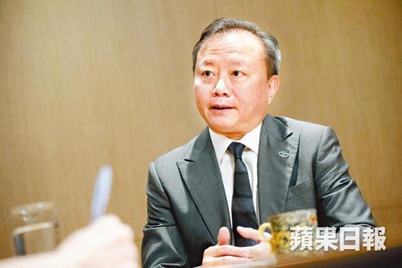 ■高寶明盼望,茂宸短期內可成為市值100億元至200億元公司。方家遠攝 ■高寶明盼望,茂宸短期內可成為市值100億元至200億元公司。方家遠攝