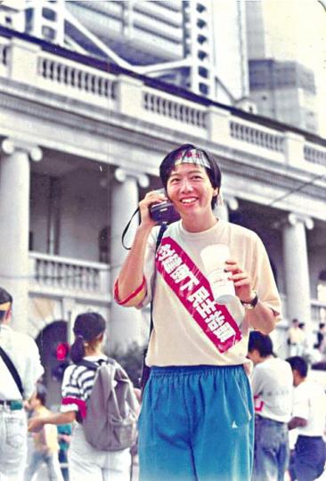 ■支聯會成員李卓人六四後曾滯留北京。 ■支聯會成員李卓人六四後曾滯留北京。