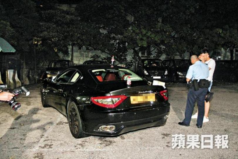 ■車主報稱放在車尾箱內的勞力士手錶不知所終。謝志輝攝 ■車主報稱放在車尾箱內的勞力士手錶不知所終。謝志輝攝