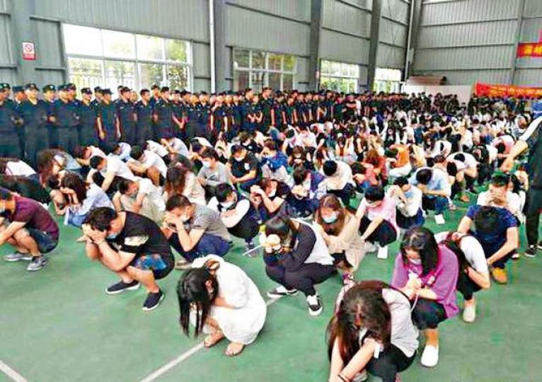 ■內地警方逮捕一批「網絡套路貸」犯罪嫌疑犯。互聯網 ■內地警方逮捕一批「網絡套路貸」犯罪嫌疑犯。互聯網
