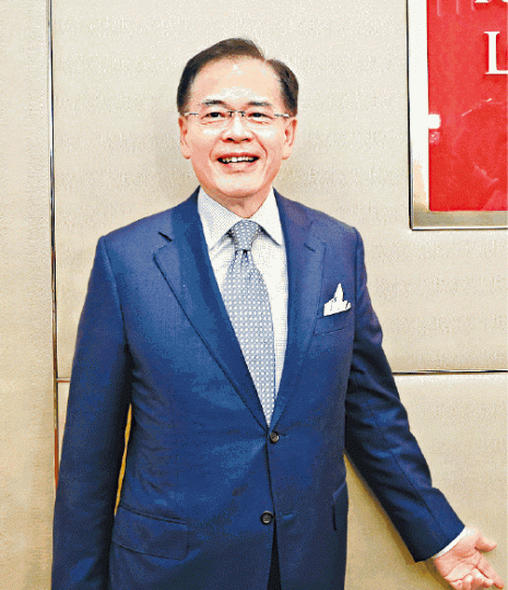 ■大鴻輝主席梁紹鴻 ■大鴻輝主席梁紹鴻
