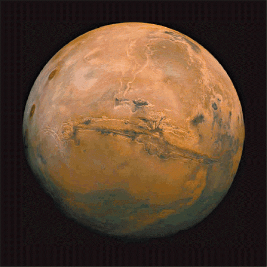 ■天文學家首次在火星發現大面積地下湖。 ■天文學家首次在火星發現大面積地下湖。
