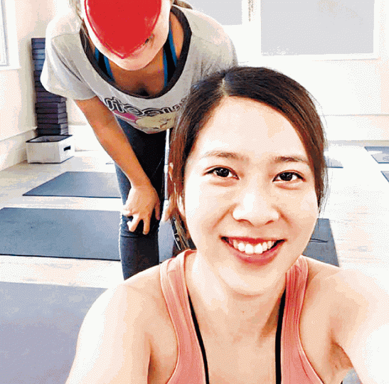 ■伍嘉敏被奧運選區網民稱為隱形建制派。 ■伍嘉敏被奧運選區網民稱為隱形建制派。