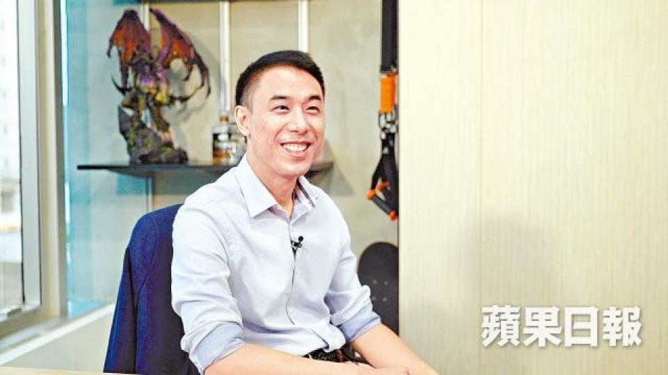 ■洪耀基不希望靠父幹,決心創立動畫公司Vyond。卓振輝攝 ■洪耀基不希望靠父幹,決心創立動畫公司Vyond。卓振輝攝