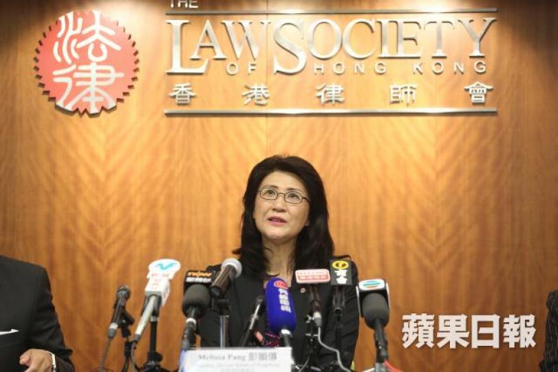 ■律師會會長彭韻僖稱，倘《基本法》與憲法有衝突，《基本法》優先適用。資料圖片