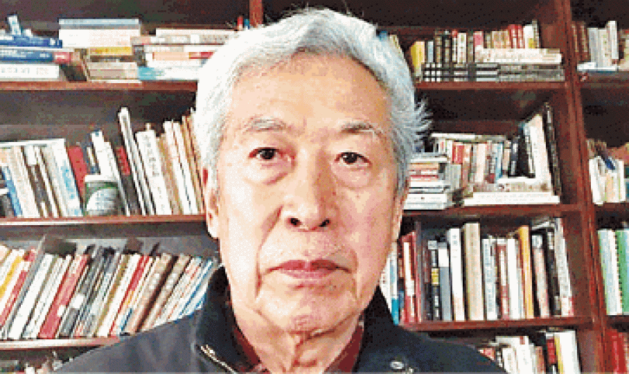 ■孫文廣在家中進行電話採訪時遭拘捕。