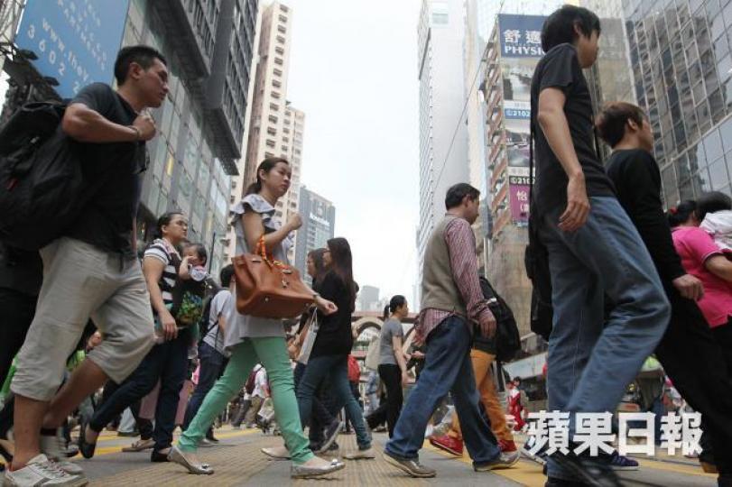 ■上月整體打工仔的強積金錄輕微升值。資料圖片 ■上月整體打工仔的強積金錄輕微升值。資料圖片