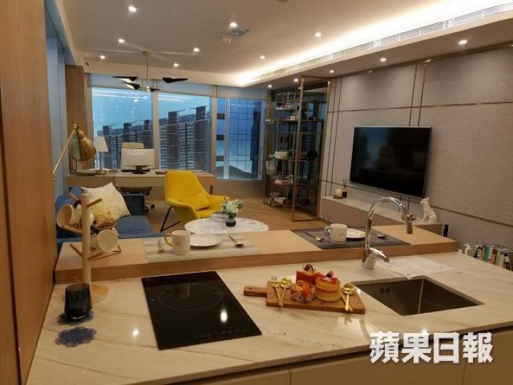 ■黃竹坑道14號工廈示範單位。

