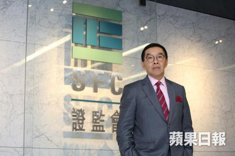 ■證監會主席唐家成將於10月退任。 資料圖片 ■證監會主席唐家成將於10月退任。 資料圖片