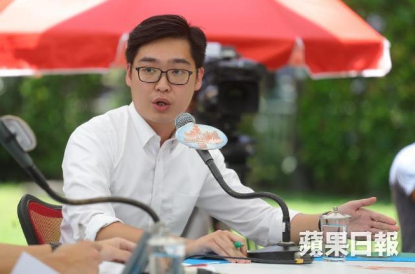 ■陳浩天早前任《城市論壇》嘉賓。