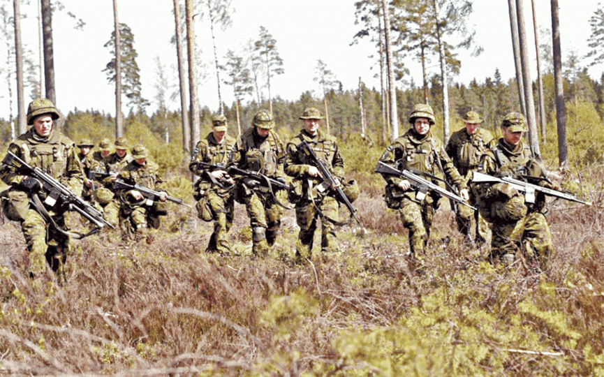 ■愛沙尼亞軍人參與2015年北約軍事演習。互聯網
