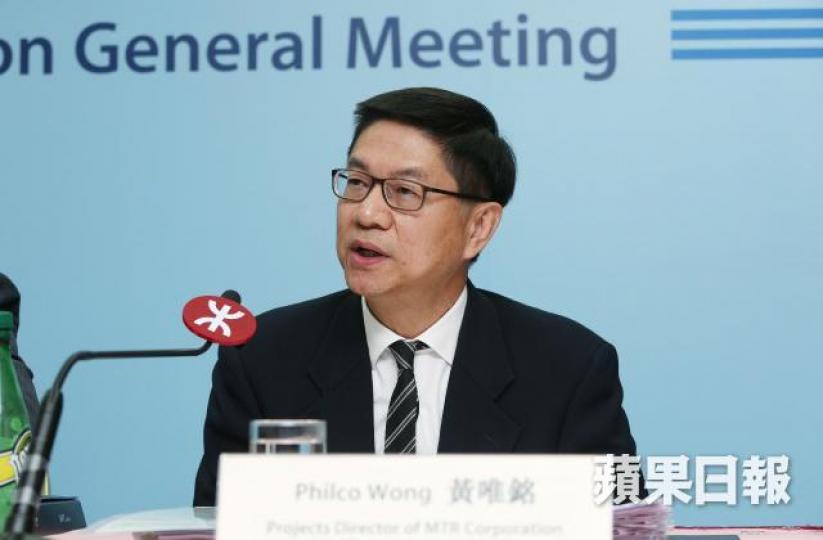 ■黃唯銘稱辭任港鐵職務是經深思熟慮，並非輕率決定。資料圖片