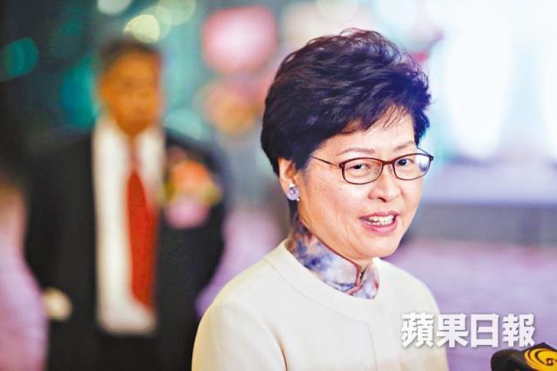 林鄭月娥■沙中綫紅磡站早前爆出有工人剪短鋼筋扮成功接駁的醜聞。