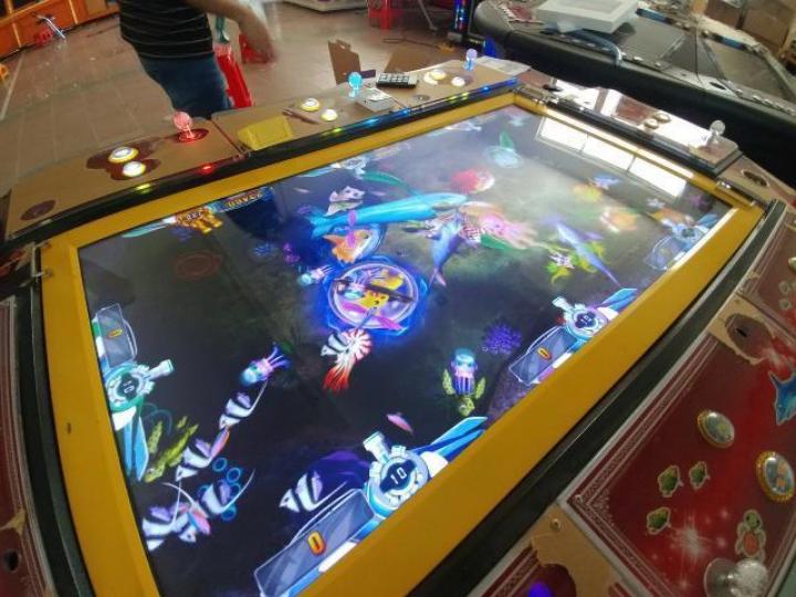 ■釣魚機攻佔全港遊戲機中心。 ■釣魚機攻佔全港遊戲機中心。