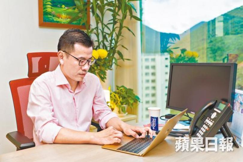 ■iClick創辦人薛永康相信掌握數據是把握未來營銷的關鍵。 ■iClick創辦人薛永康相信掌握數據是把握未來營銷的關鍵。