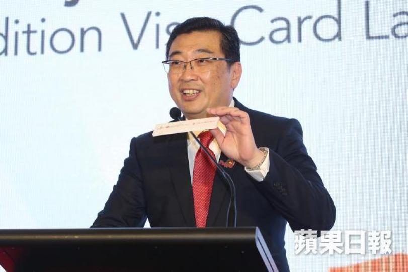 ■東亞銀行總經理兼個人銀行處主管許文森 ■東亞銀行總經理兼個人銀行處主管許文森
