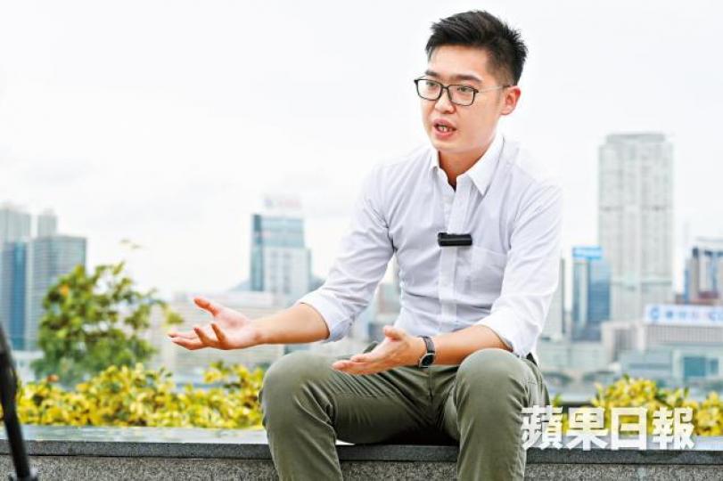 ■陳浩天強調自己有責任到FCC演講。資料圖片 ■陳浩天強調自己有責任到FCC演講。資料圖片