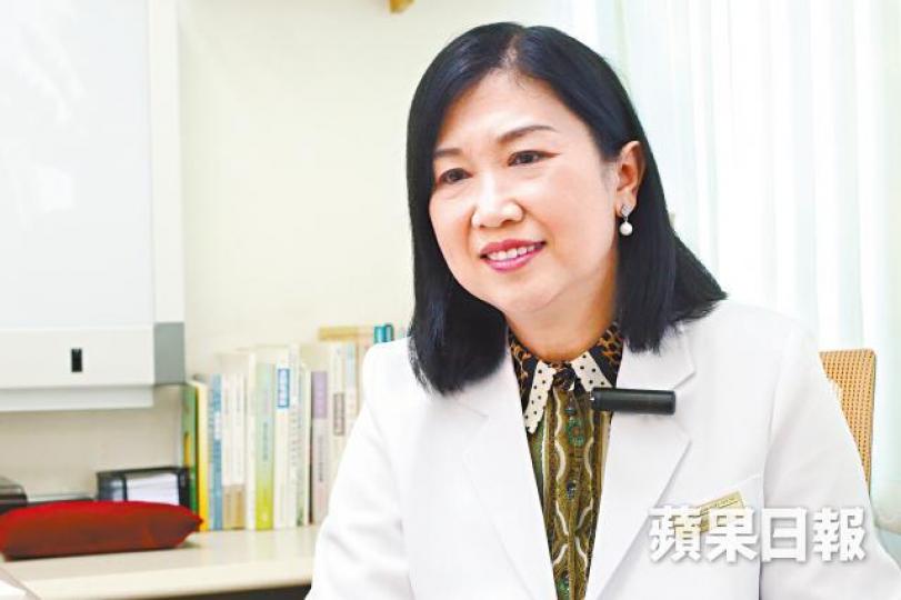 ■中醫師彭明慧指用藥延遲來經或令人體腎氣陰陽失衡。陳善南攝 ■中醫師彭明慧指用藥延遲來經或令人體腎氣陰陽失衡。陳善南攝
