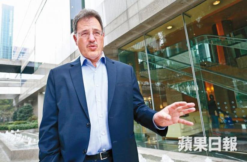 ■戴雅門指若港人能建立身份認同,可推動民主進程。資料圖片 ■戴雅門指若港人能建立身份認同,可推動民主進程。資料圖片