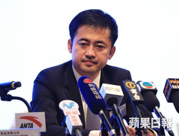 ■安踏主席丁世忠。譚德潤攝 ■安踏主席丁世忠。譚德潤攝