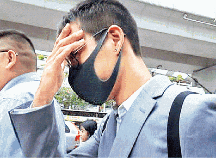 ■被告江曉鋒被控協助及教唆製造爆炸品。 ■被告江曉鋒被控協助及教唆製造爆炸品。