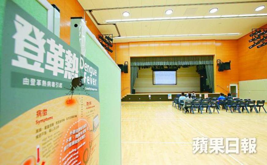 ■社區對在啟德舉行的健康講座反應冷淡,最終僅得兩名市民參加。黎樹雄攝 ■社區對在啟德舉行的健康講座反應冷淡,最終僅得兩名市民參加。黎樹雄攝
