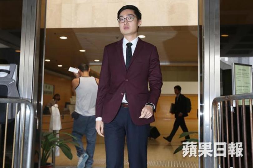 ■香港廠商會發聲明指對陳浩天(圖)的言行表示非常遺憾。資料圖片 ■香港廠商會發聲明指對陳浩天(圖)的言行表示非常遺憾。資料圖片