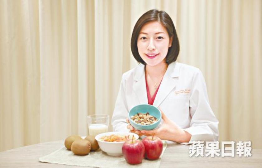 註冊營養師陳秋惠指穀物早餐款式應慎選。