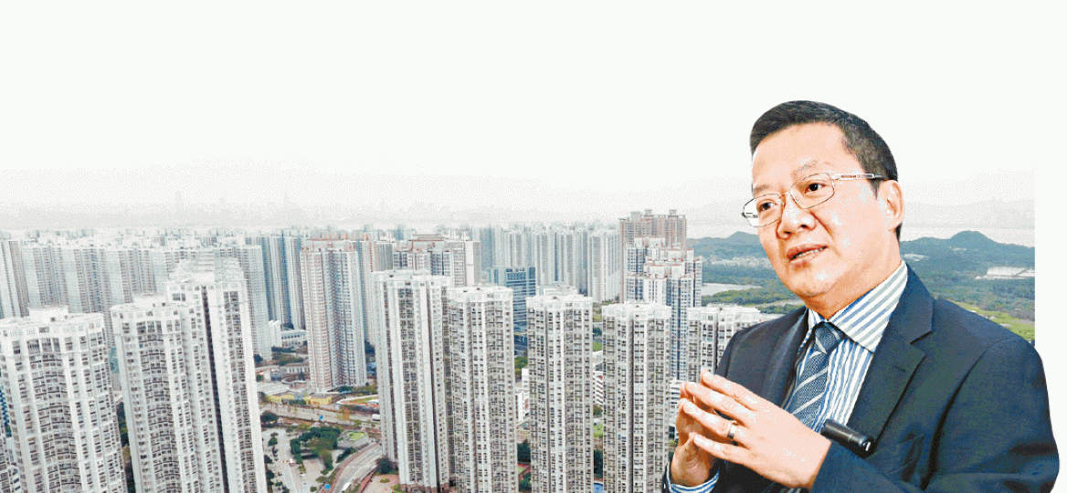 嘉湖業主紛減價放盤之際，汪敦敬亦唱淡樓市。資料圖片