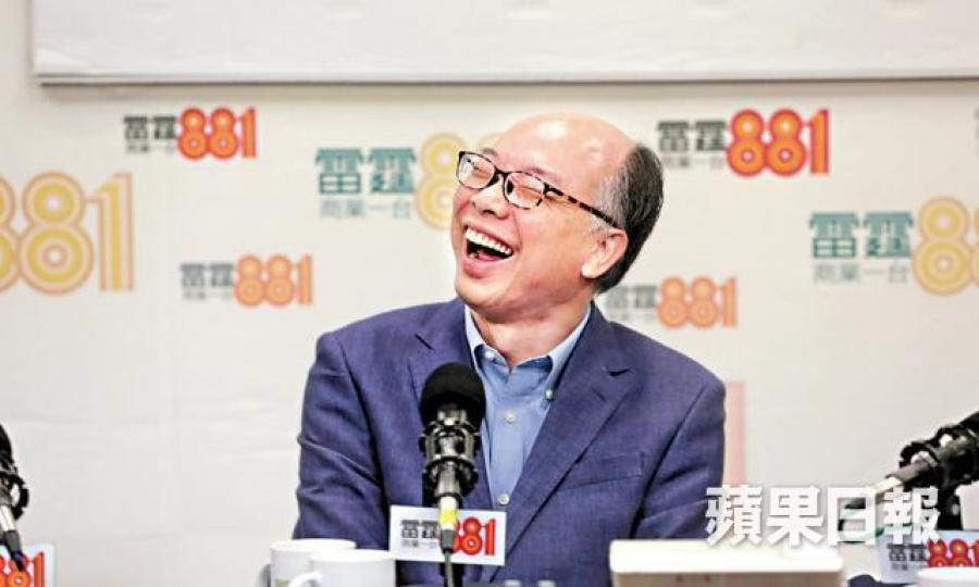 運房局長陳帆指高鐵過關手續只需30分鐘。黃耀興攝 運房局長陳帆指高鐵過關手續只需30分鐘。黃耀興攝