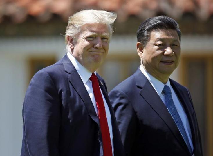 這個世界即使沒有特朗普（左）和習近平，中美較勁仍是躲不開的，因為從來沒有一個國家能夠在完全不受挑戰下真正的和平崛起。　資料圖片