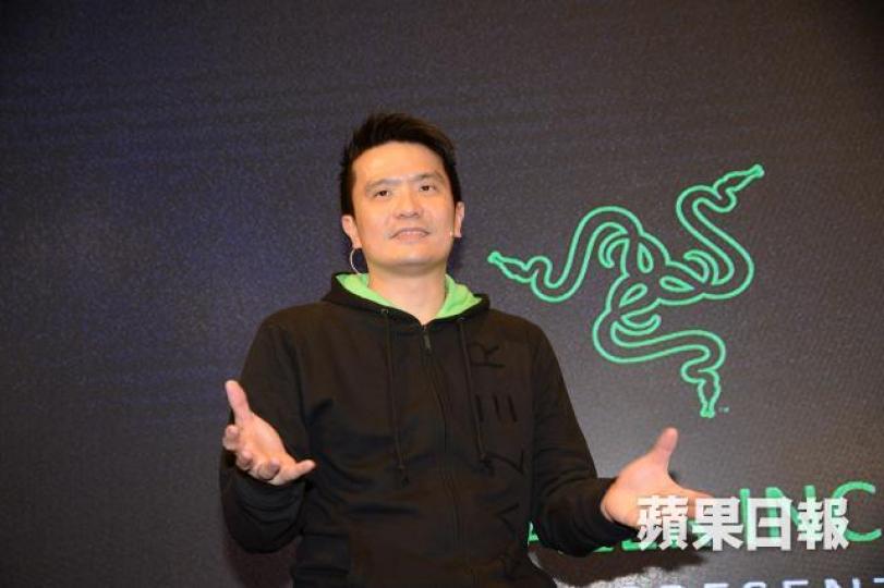 雷蛇創辦人兼行政總裁陳民亮。何耀勤攝 雷蛇創辦人兼行政總裁陳民亮。何耀勤攝