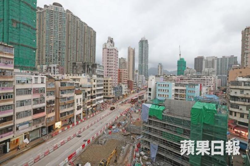 土瓜灣站附近沉降監測點的停工標準被大幅放寬。 土瓜灣站附近沉降監測點的停工標準被大幅放寬。