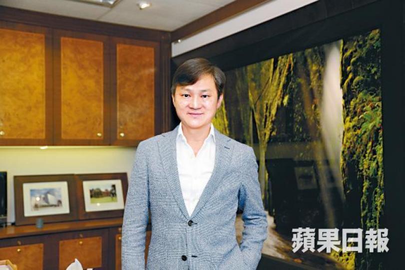 禹銘投資董事總經理李華倫。何耀勤攝 禹銘投資董事總經理李華倫。何耀勤攝