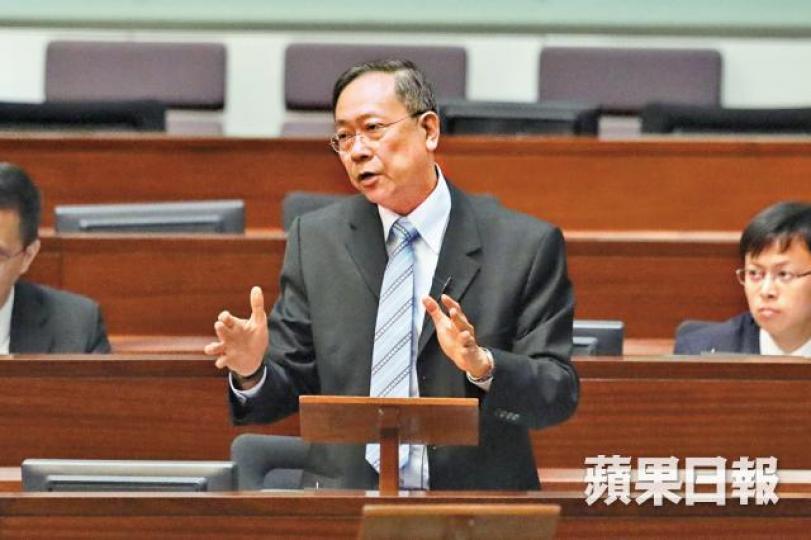 新民黨宣佈黎棟國獲委任為該黨常務副主席。資料圖片
新民黨宣佈黎棟國獲委任為該黨常務副主席。資料圖片