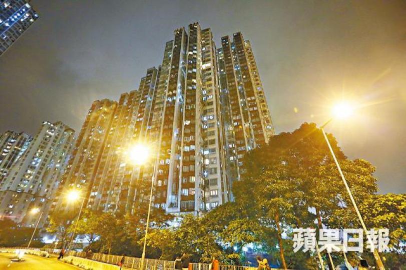得寶花園一個俗稱「鳳凰樓」的高層戶,造價竟比低層賣平近7%。資料圖片 得寶花園一個俗稱「鳳凰樓」的高層戶,造價竟比低層賣平近7%。資料圖片