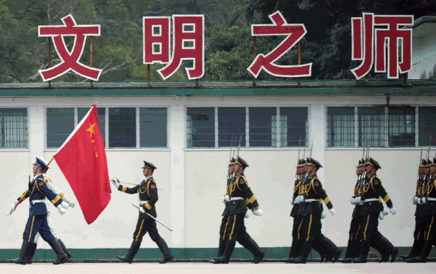 國防部指正研究論證港澳居民是否可以參軍入伍的問題。資料圖片
國防部指正研究論證港澳居民是否可以參軍入伍的問題。資料圖片