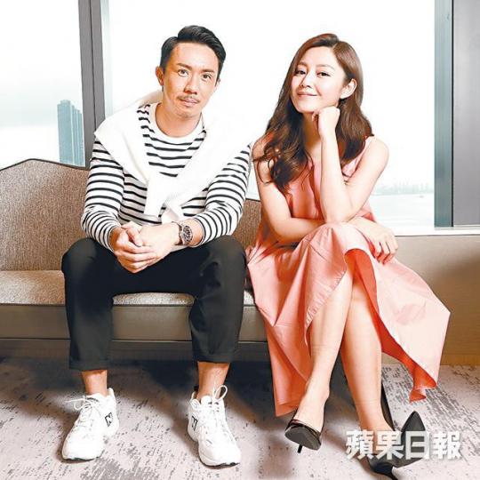 衛詩雅在戲中演母親,要靠張繼聰夫婦提點。 衛詩雅在戲中演母親,要靠張繼聰夫婦提點。