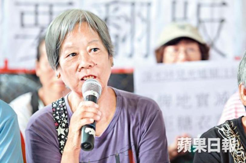 歡姐稱擺檔攤只為自力更生。 歡姐稱擺檔攤只為自力更生。