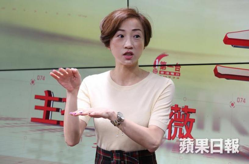 立法會議員陳淑莊擔心,可直通各層的消防升降機會成為內地執法人員的「隨意通道」。李潤芳攝 立法會議員陳淑莊擔心,可直通各層的消防升降機會成為內地執法人員的「隨意通道」。李潤芳攝