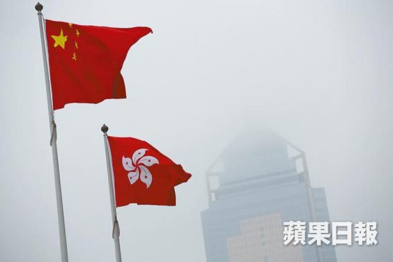 中大民調顯示,港人對中央政府的信任度下跌,不信任度略增。資料圖片 中大民調顯示,港人對中央政府的信任度下跌,不信任度略增。資料圖片