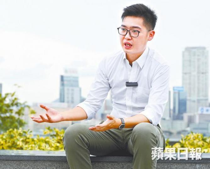 陳浩天在信中稱香港已成中國的傀儡政權。資料圖片 陳浩天在信中稱香港已成中國的傀儡政權。資料圖片