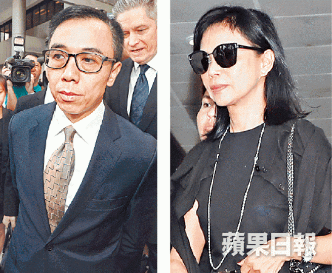 馮永業(左圖)及陳婉玉(右圖)繼續保釋等候答辯。易仰民攝 馮永業(左圖)及陳婉玉(右圖)繼續保釋等候答辯。易仰民攝