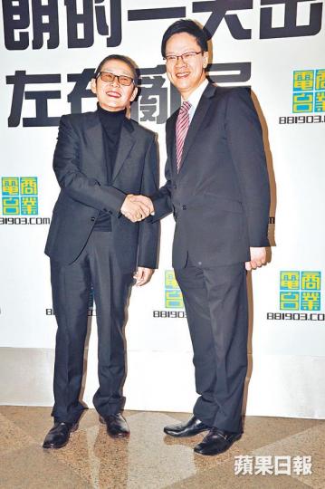 俞琤親自挖角到商台,陳志雲回憶曾多次與她辯論。資料圖片 俞琤親自挖角到商台,陳志雲回憶曾多次與她辯論。資料圖片
