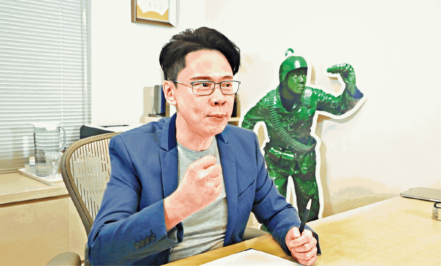有逾20年管理經驗的陳志雲,工作之道是以實力賺取別人認同。 有逾20年管理經驗的陳志雲,工作之道是以實力賺取別人認同。